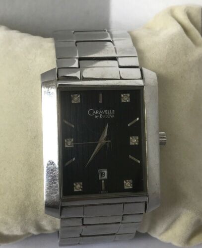 bulova square face watch