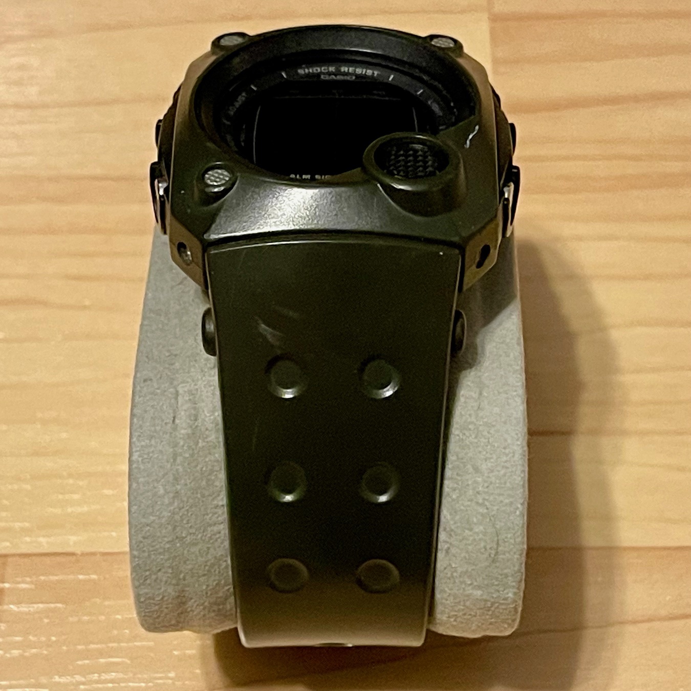 WTS] Casio G-Shock G-8000-3V “Sniper” Vintage Green Negative