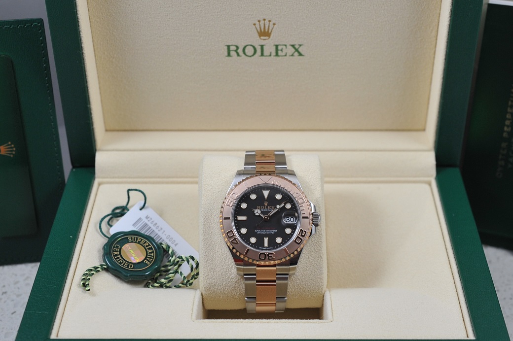 FS BNIB Rolex Yacht Master YM37 268621 Complete Unused Set