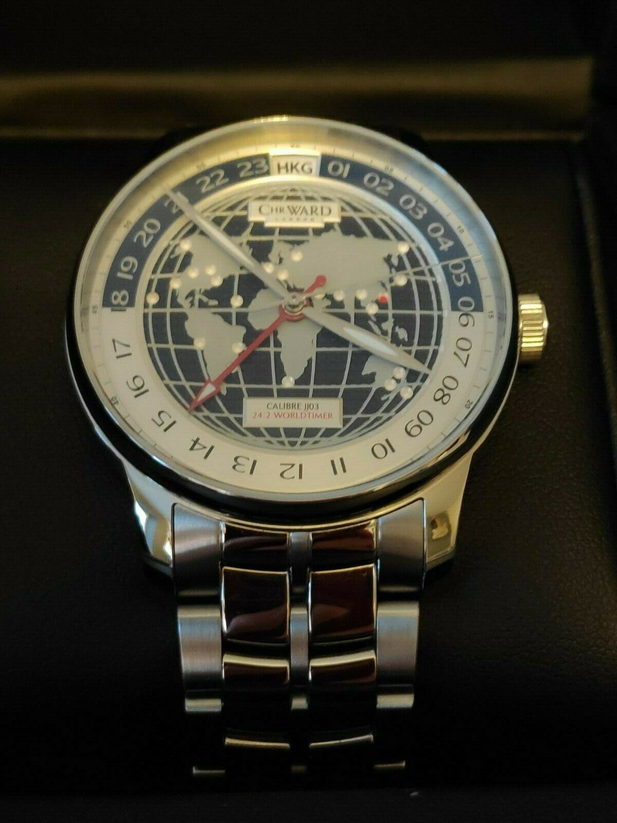 Christopher ward c900 top worldtimer for sale