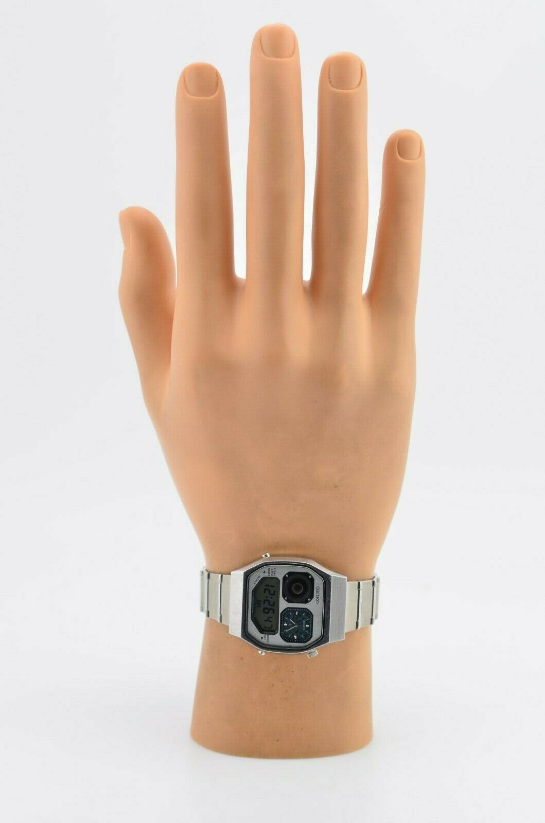 Vintage Seiko Robot Face Ana Digi Quartz Watch H239-5020 Authentic