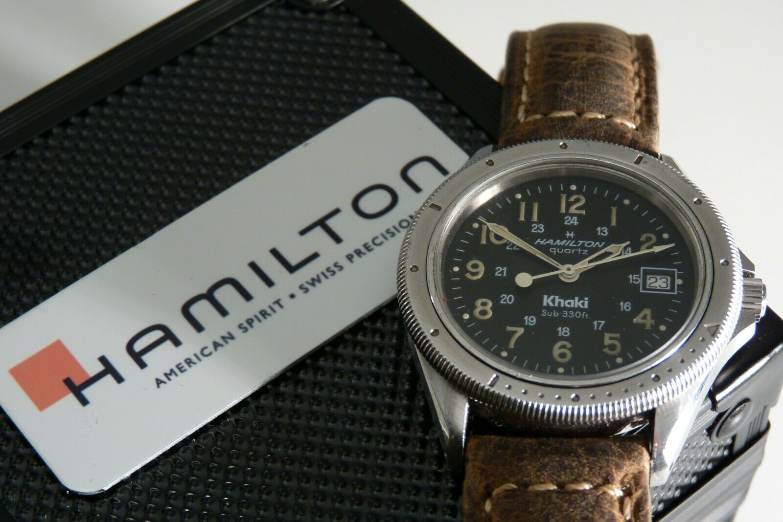 HAMILTON KHAKI QUARTZ SUB 330ft GENTS WATCH with BOX | WatchCharts