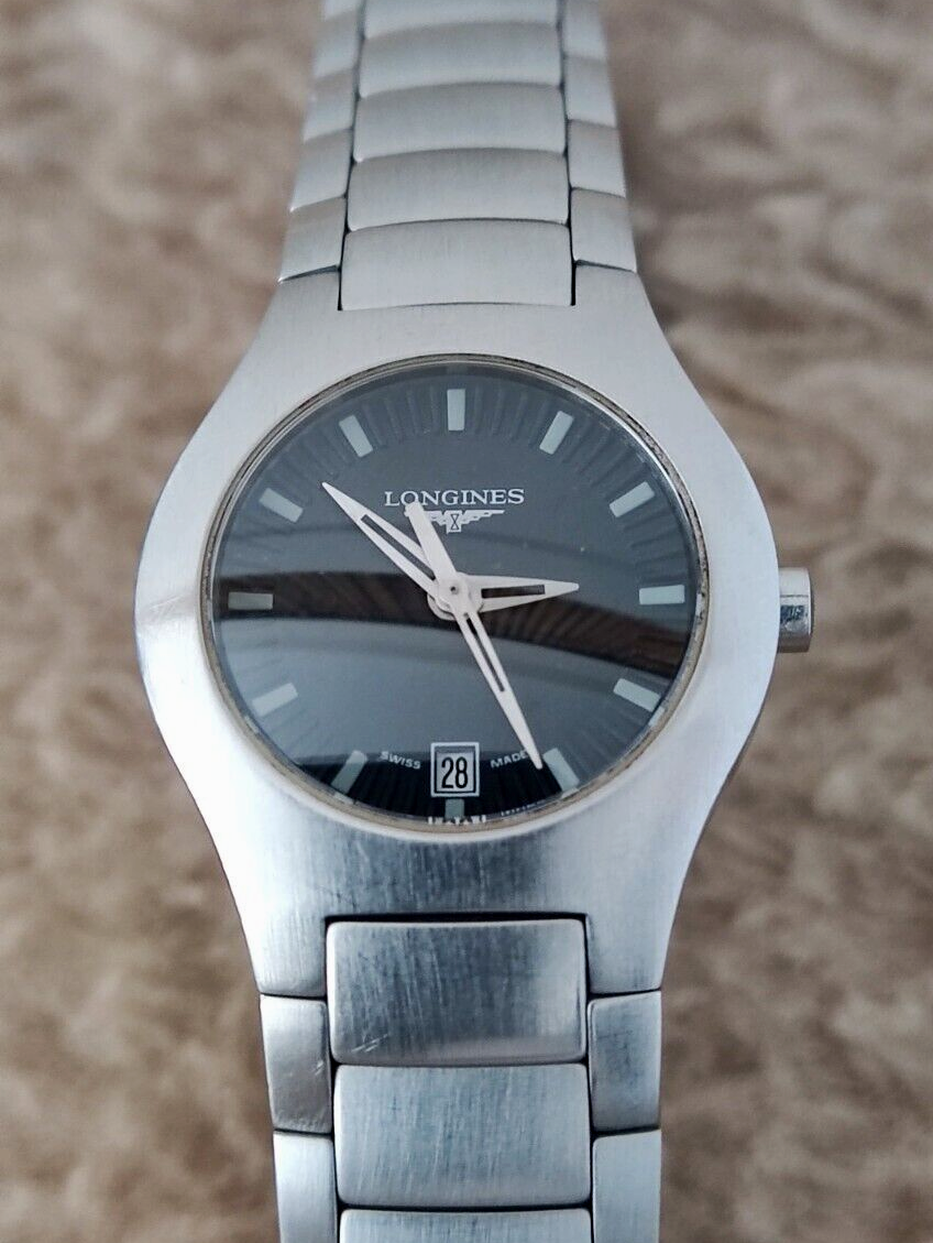 Longines OPPOSITION L3.117.4 Satin Dial Stainless steel Quartz