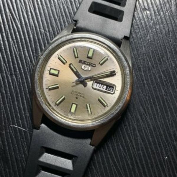 1971 Seiko 5 Automatic Watch 6119 8083 - Beautiful Patina! 62 MAS Style ...