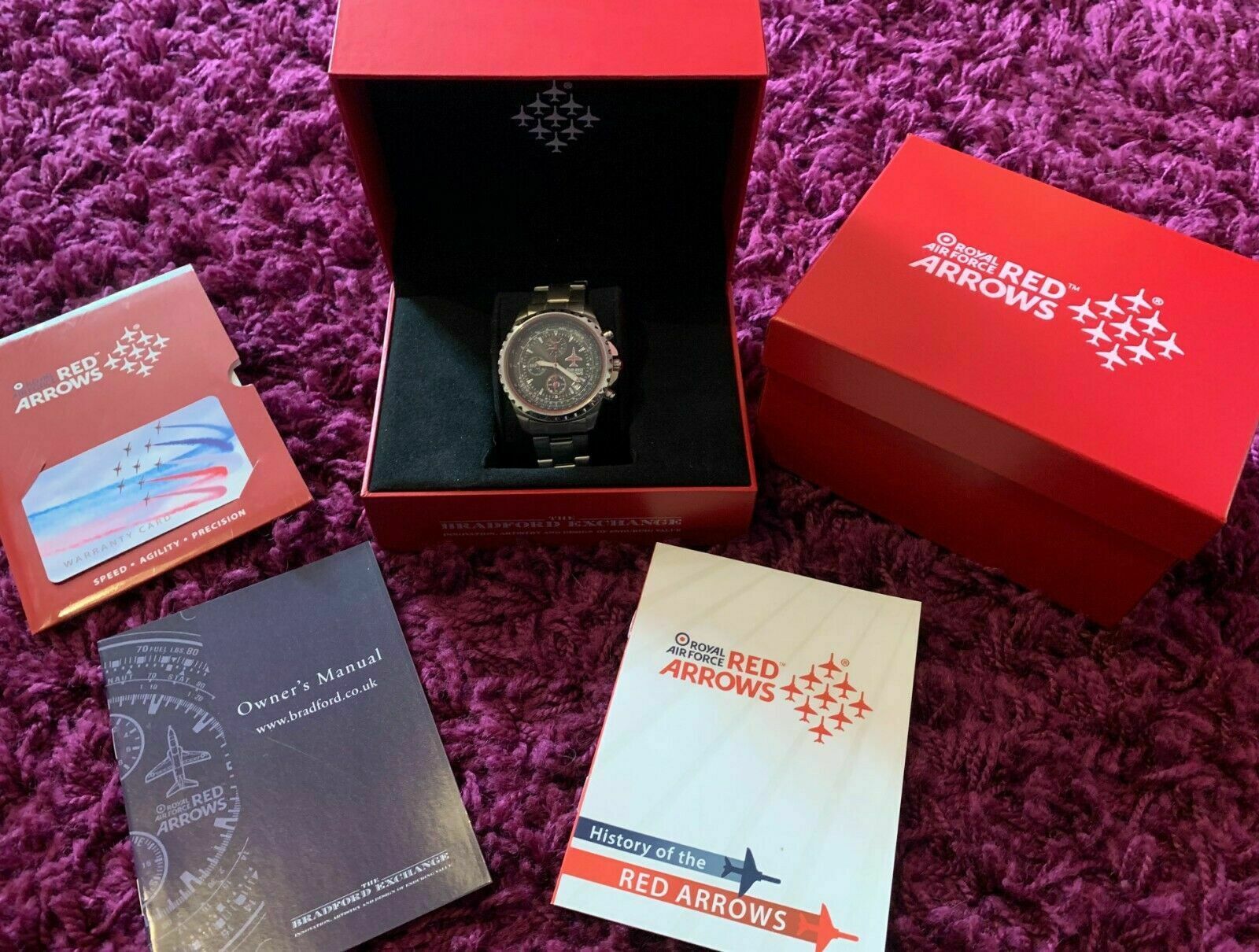 Bradford exchange red arrows watch hotsell