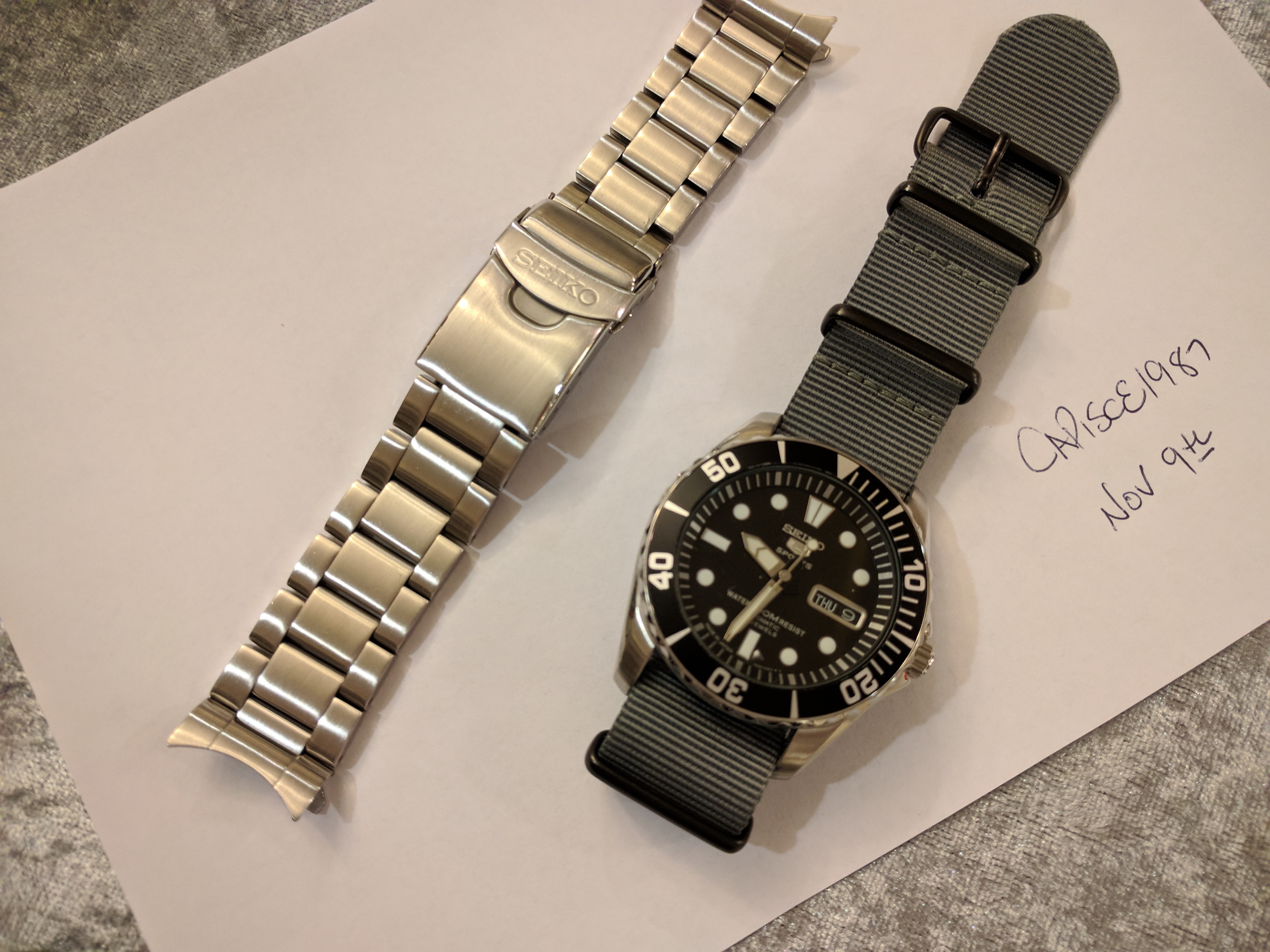 seiko snzf17 nato