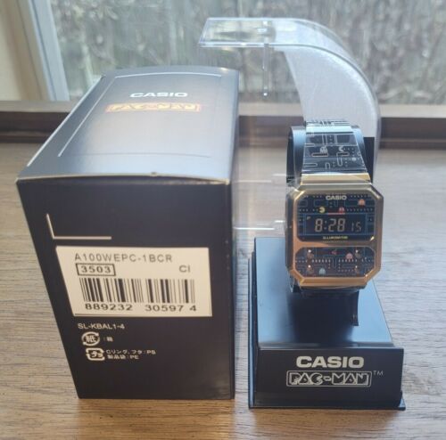 Casio Vintage x PAC-MAN Collaboration - A100WEPC-1BJR Watch