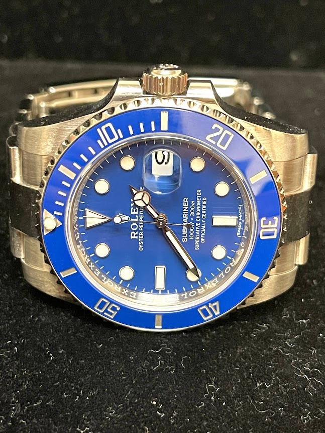 Rolex submariner outlet blue 2018