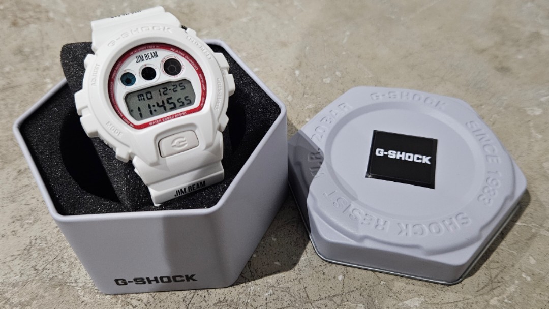 CASIO G-SHOCK × SUNTORY JIM BEAM Watch DW 6900 / 1000 pcs limited