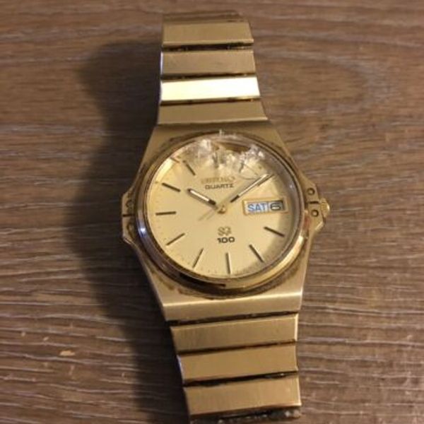 Seiko SQ100, Ref. 8123-6030, Cal. 8123, Men’s Vintage Quartz Watch, 1992 main image 0