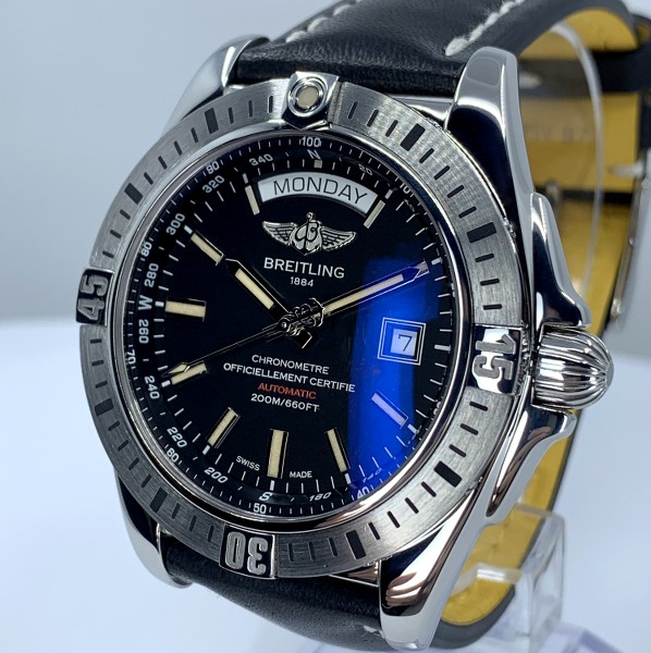 breitling galactic 44 blue