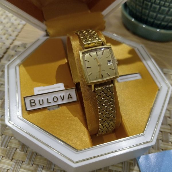 Ladies Bulova Watch Vintage In Box | WatchCharts Marketplace