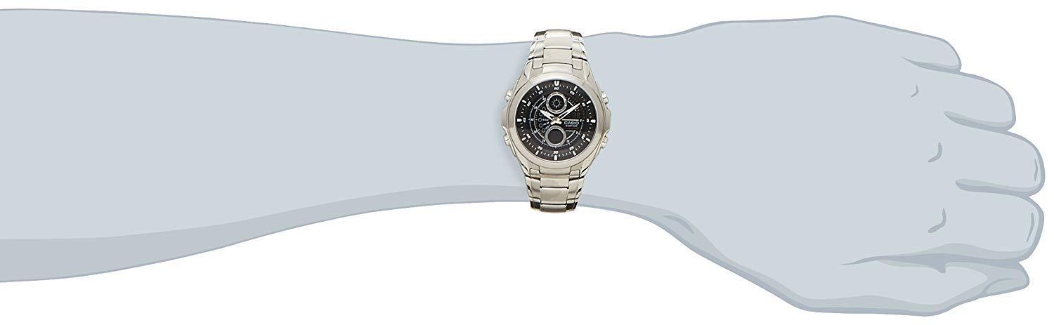 CASIO EDIFICE EFA-116D-1A1JF Analog / Digital Combo Mens Watch WR