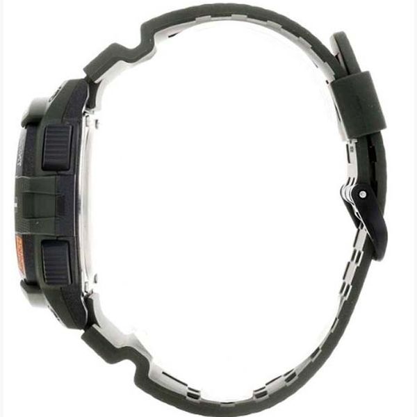 Casio Orologio Pesca WS-1200H-3AVCF - 100m, Dati Lunari, Modalità Pesca, Timer, Batteria 10 Anni
