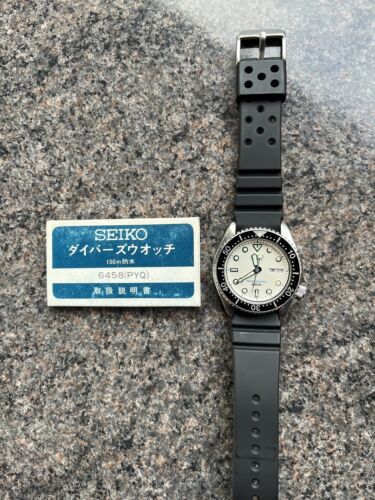 Rare Immaculate Seiko 6458-602B Professional 200M Diver Original With  Manual | WatchCharts Marketplace