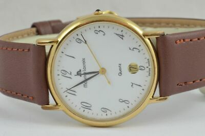 MAURICE LACROIX HERREN UHR 92127 QUARTZ SCH NER ZUSTAND 36MM