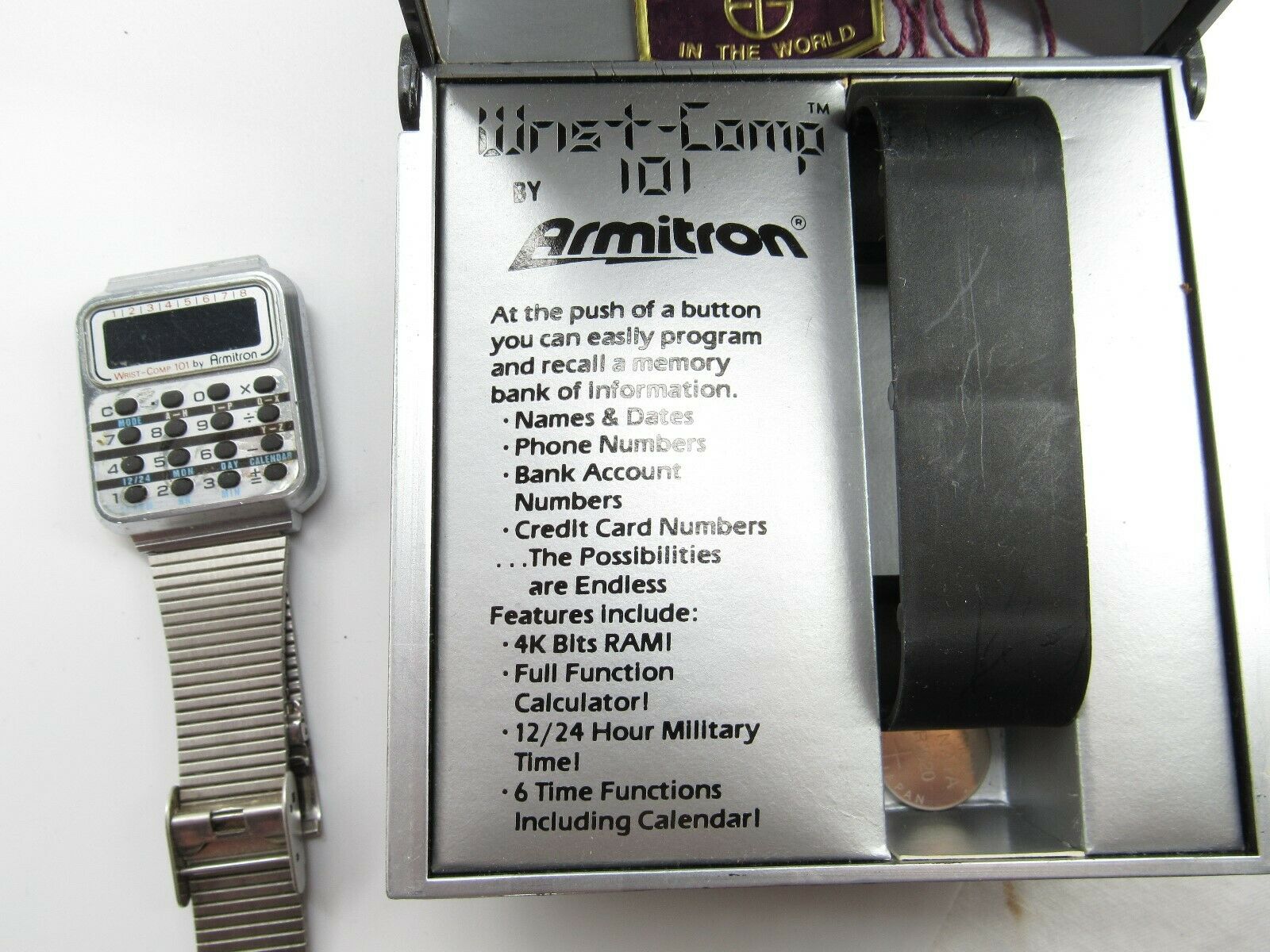 Wrist Comp 101 Armitron Silver Watch WatchCharts