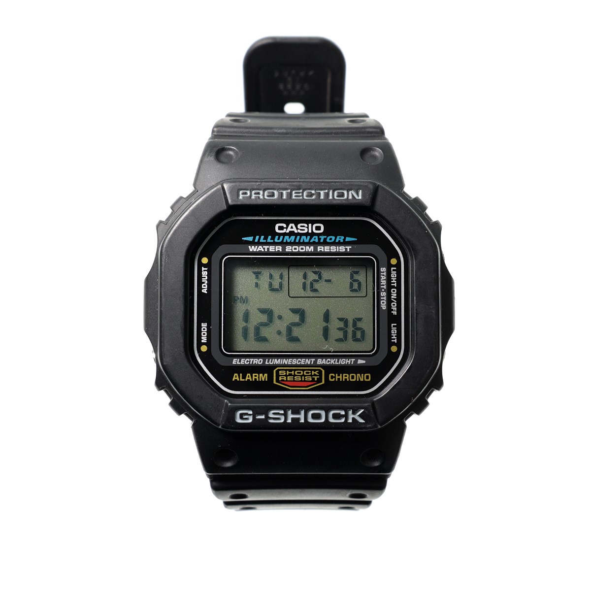 [Used] CASIO [DW5600E] G-SHOCK watch black [211222] (Casio ...