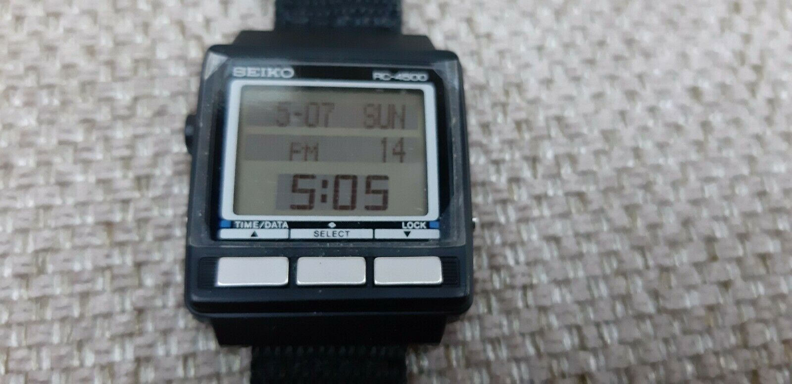SEIKO RC-4500 PC-Datagraph - RARE Vintage Digital 