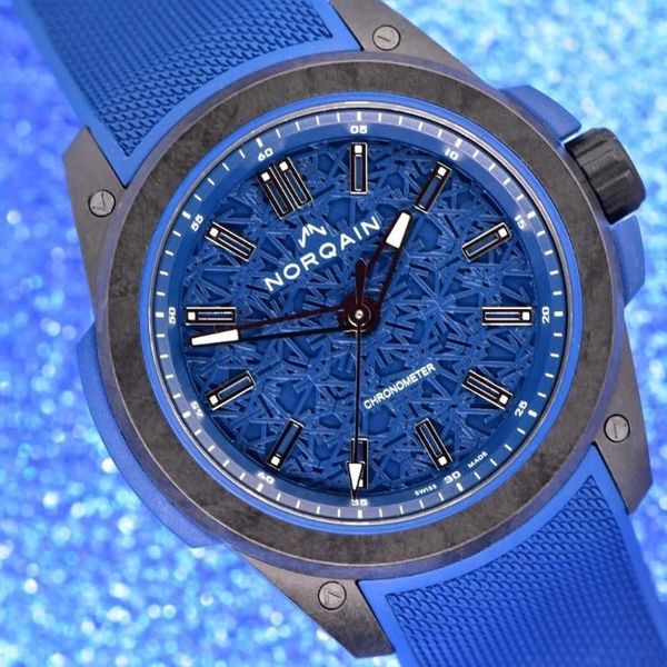 [WTS] Norqain Wild One 42mm 3 Level Blue Dial Carbon Fiber Ref# NNQ3000 ...