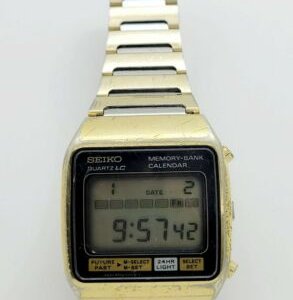  Seiko M354-5019 James Bond 007 Moonraker Gold Tone Watch Memory  Bank | WatchCharts