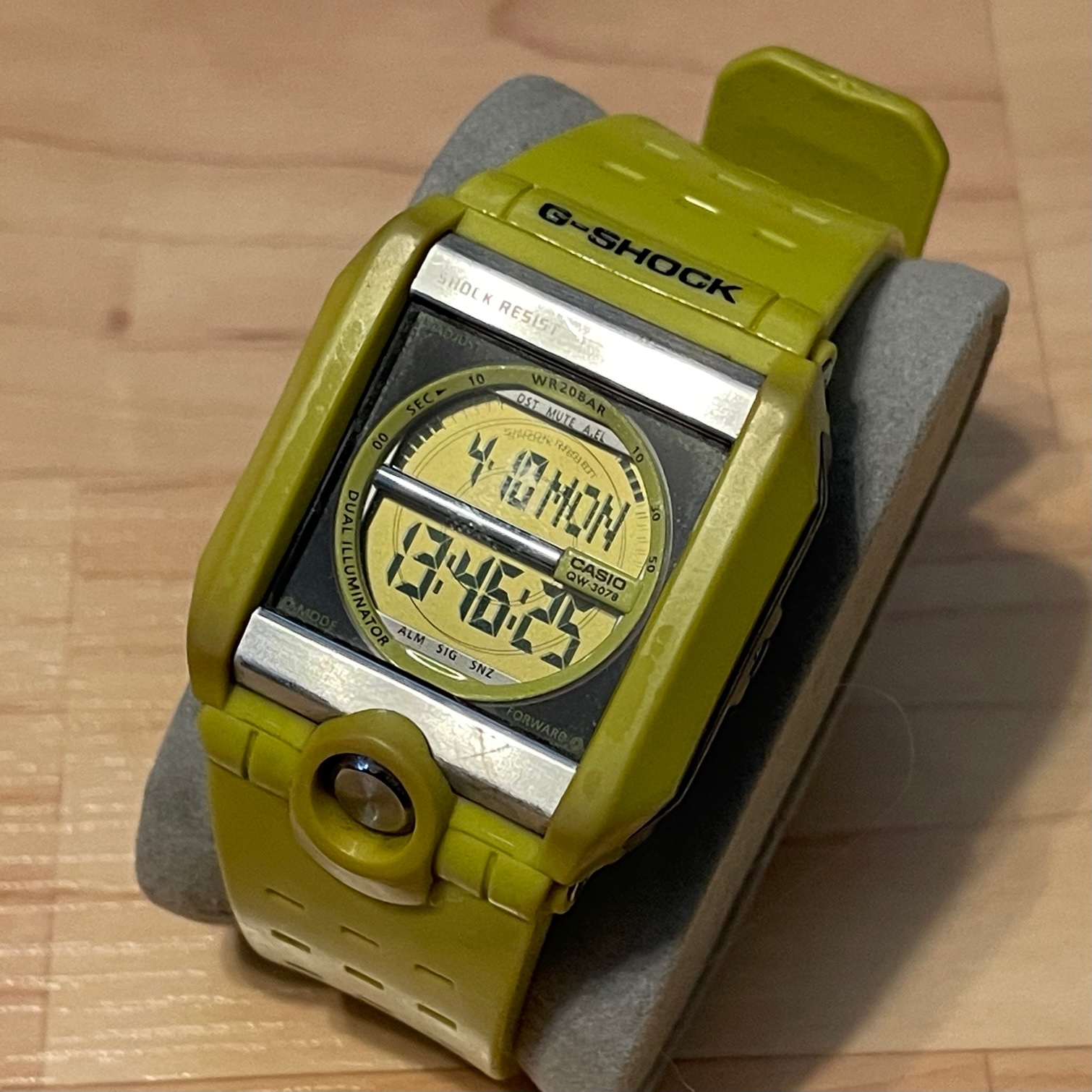 WTS] Casio G-Shock G-8100A-9 Yellow Retro Digital Watch 8100