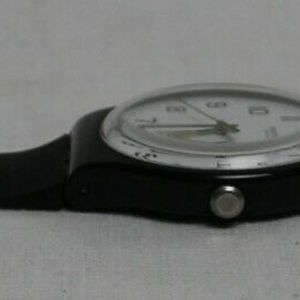 Swatch Watch SR1130SW Black / with date - white numerals