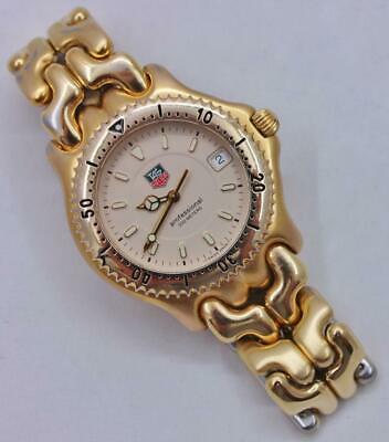 Tag Heuer SEL Goldtone Men s Watch WG1130 KO WatchCharts