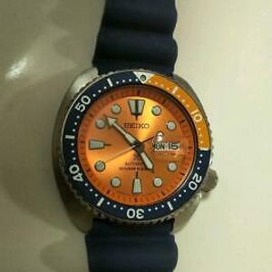 AUTH SEIKO WATCH TURTLE SBDY023 DIVERS DATE ORANGE LIMITED MODEL FREE  SHIPPING | WatchCharts