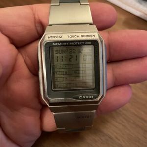 Casio VDB-3100 Hotbiz Touch Screen Watch Tested Work | eBay