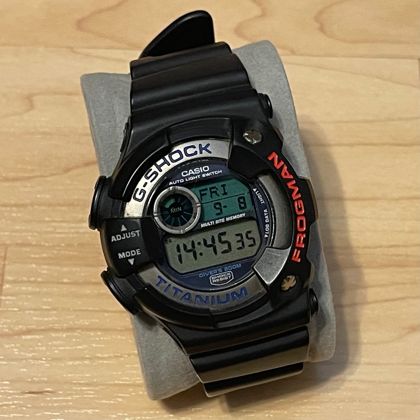 WTS] Casio G-Shock DW-9900-8 Titanium Frogman Black 9900 Series