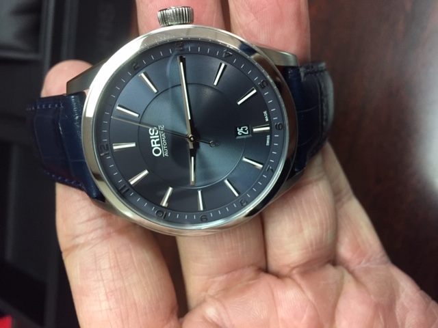 FS ORIS Artix Automatic Blue Dial never worn WatchCharts