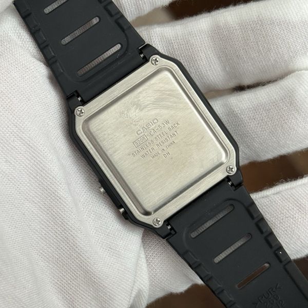Vintage Casio CA-53W Calculator Keyboard Menâ s Digital Watch Module ...