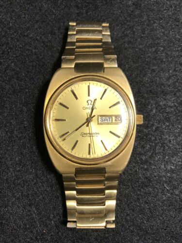 Vintage Omega Seamaster Men s Watch Automatic CAL.1020 Gold Plated