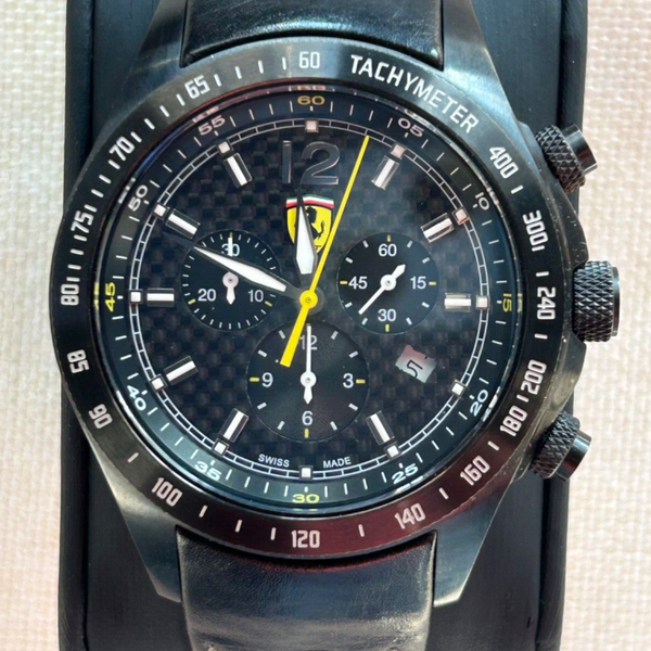 Wristwatch Men s Chronograph Scuderia Ferrari Ronda 5030 D wristwatch-men-s-chronograph-scuderia-ferrari-ronda-5030-d