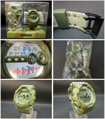 Rare New Casio G-Shock PlaySet Limited GD-100PS-3 WITH Green