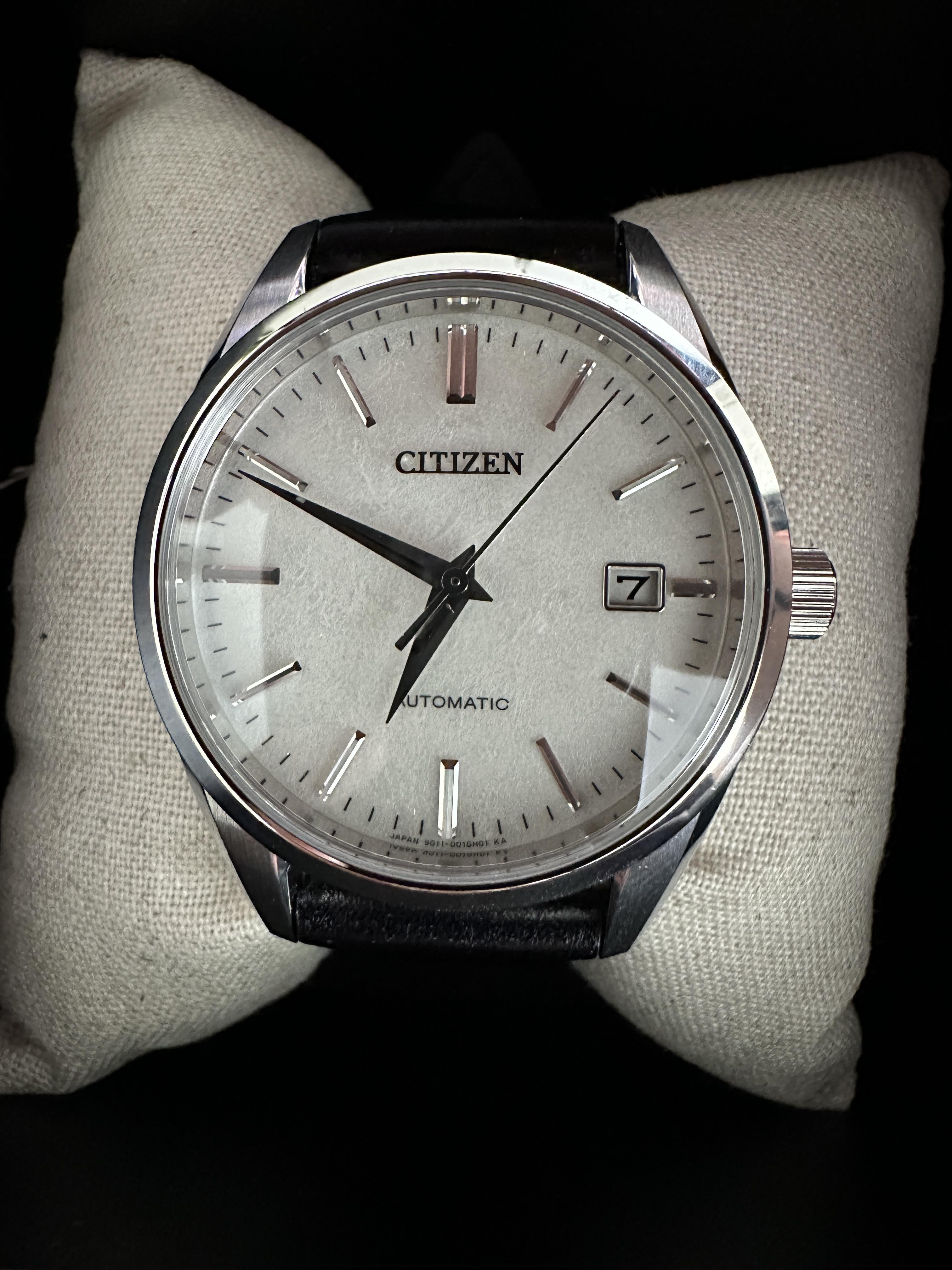 WTS] Citizen NB1060-04A Silver Leaf Lacquer Dial, JDM 38.2mm Case 