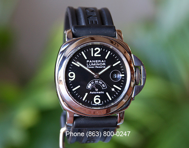 FS Panerai PAM 27 A Luminor Marina Power Reserve Silver Arrow