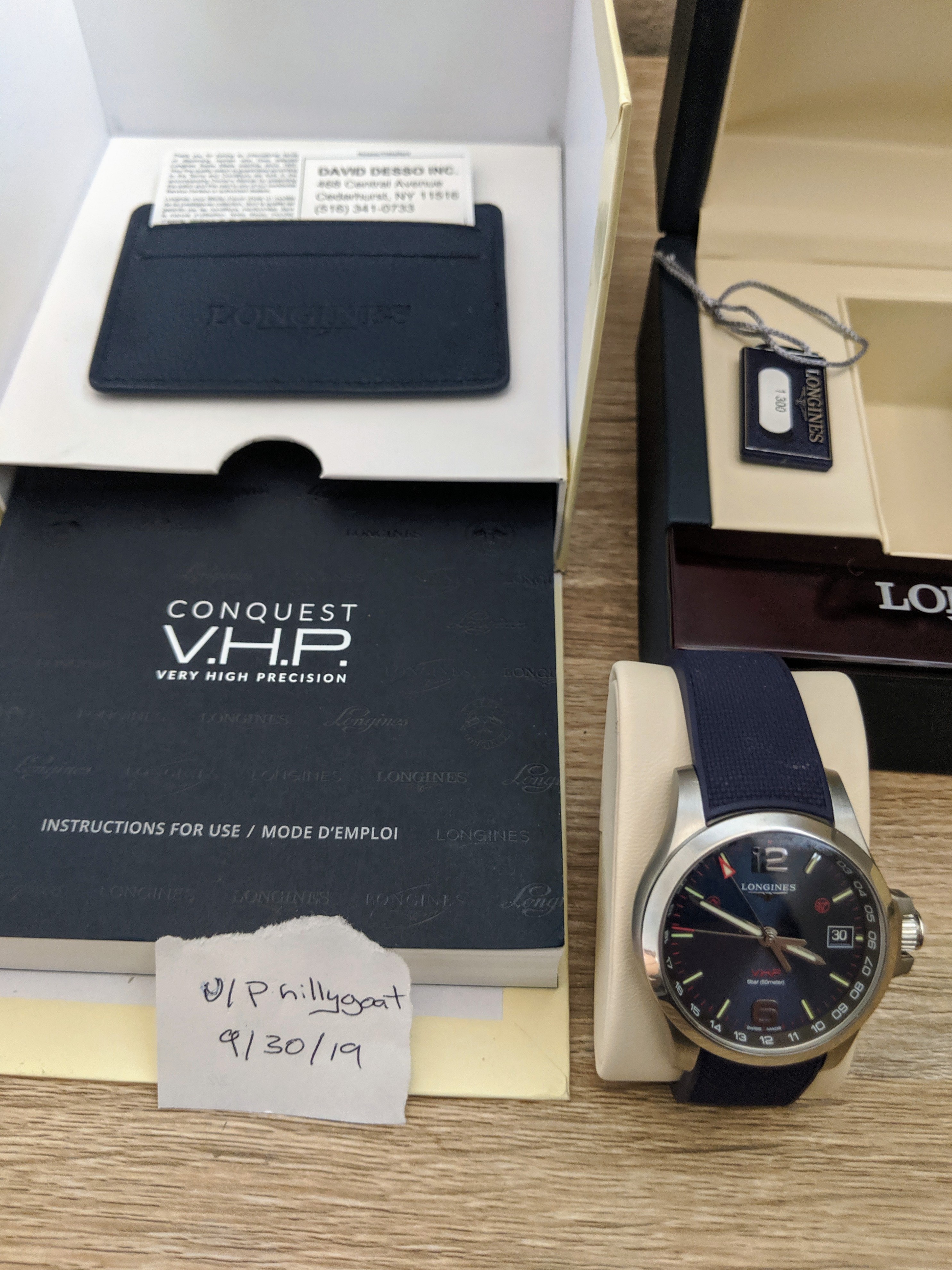 WTS Longines Conquest VHP GMT Flash Setting WatchCharts Marketplace