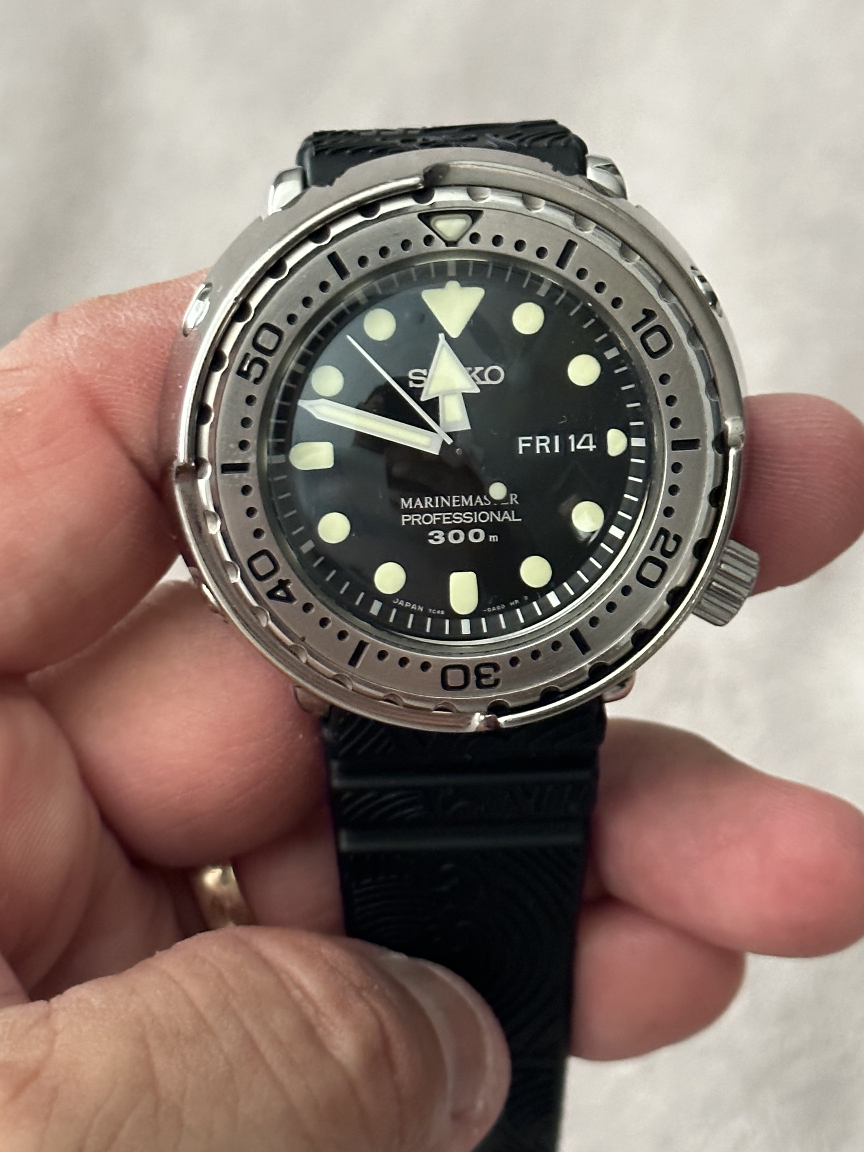 800 USD] Seiko SBBN033 Marine Master Tuna | WatchCharts