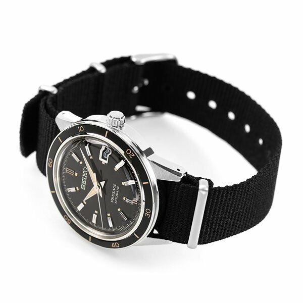 New- SEIKO Presage Style60's SARY197 Automatic Black Stainless Nylon Band  Japan | WatchCharts