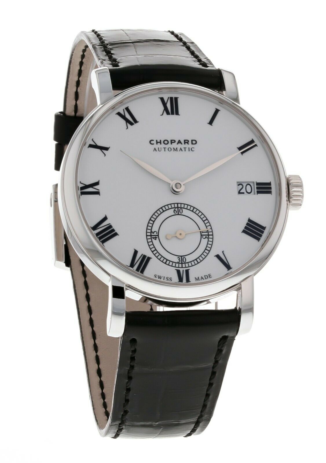 Chopard Classic Manufacture 18k White Gold Automatic Men s Watch