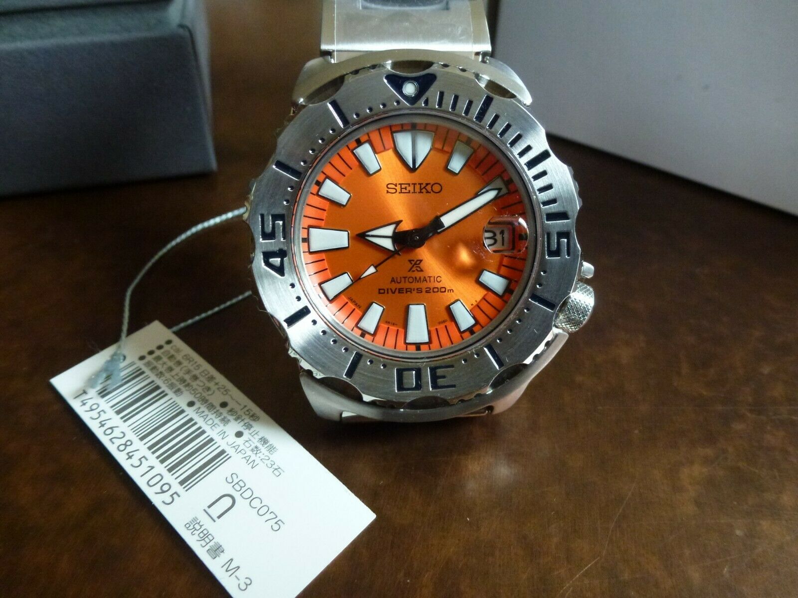 RARE & SOLD OUT Seiko watch Prospex SBDC075 ORANGE MONSTER Limited Edition  | WatchCharts