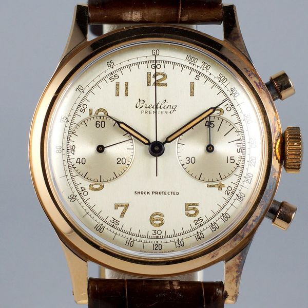 FS: Late 1940's Breitling RG 2-Register Chronograph Ref: 777 | WatchCharts