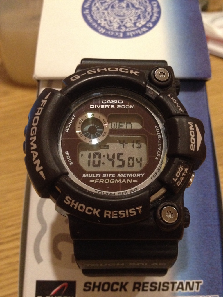 赤字超特価HOTレア 格安 G-SHOCK FROGMAN GW-206K 時計