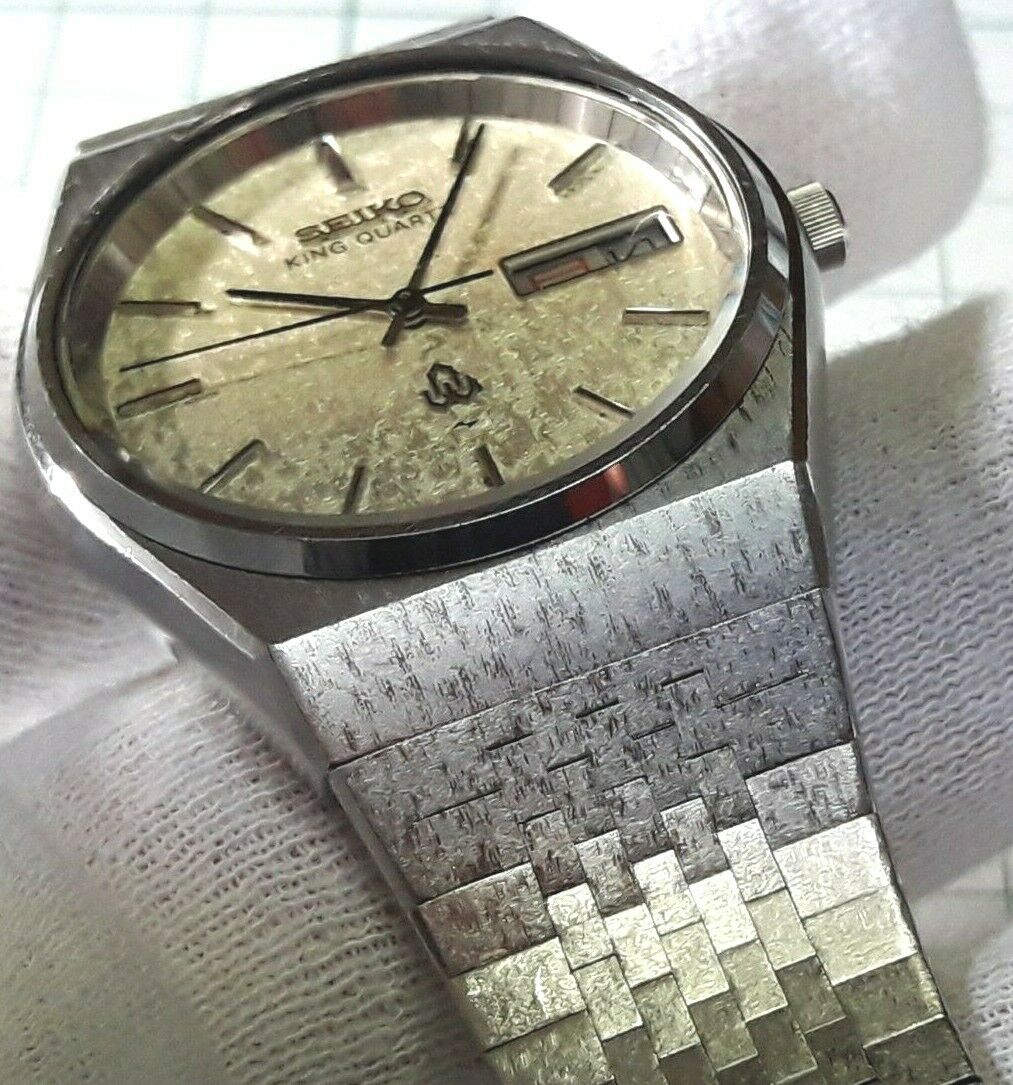 SEIKO KING QUARTZ 5856-7010 BEAUTIFUL VINTAGE FROM JAPAN