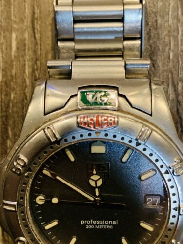 TAG HEUER Mens 4000 series WATCH Needs Battery Replacement