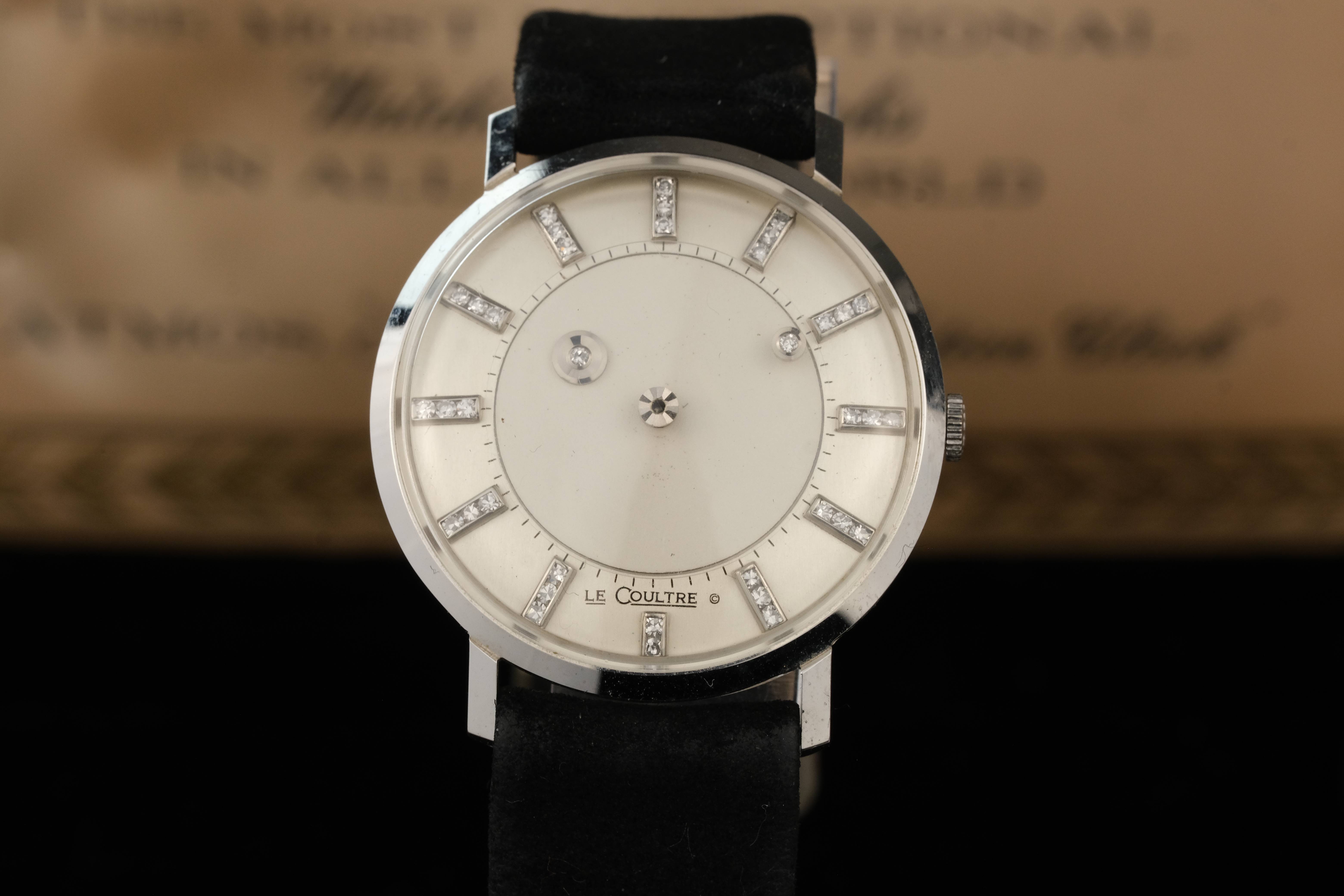 Lecoultre mystery outlet dial