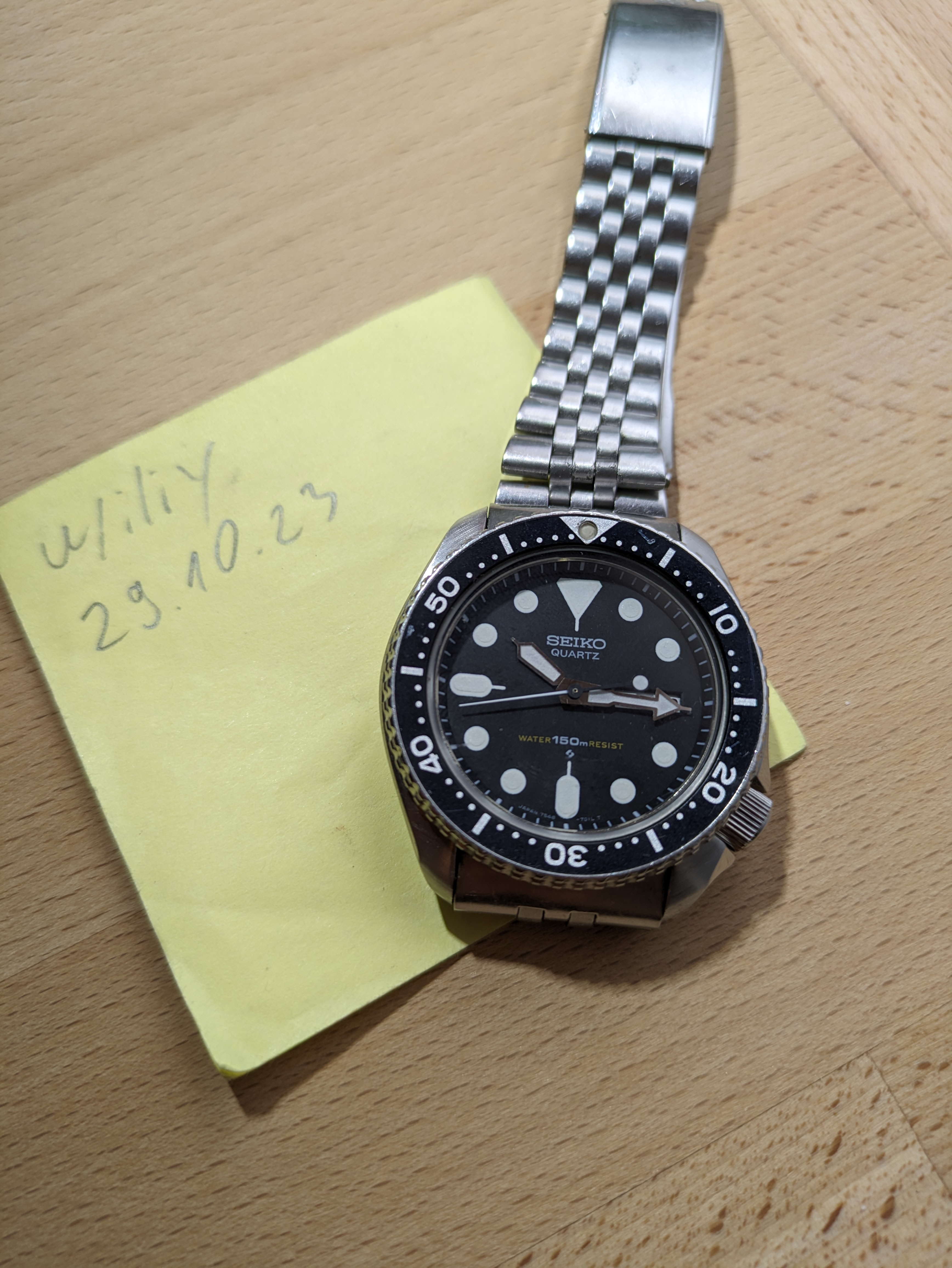 WTS] Seiko 7548-7000 JDM Quartz on an original z199 bracelet