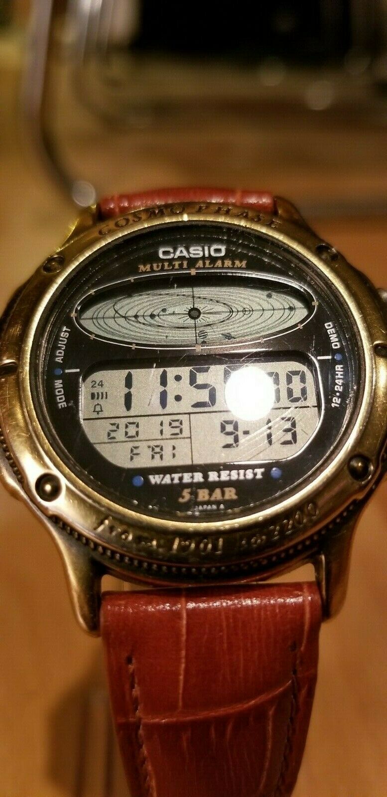 CASIO COSMO PHASE CGW - 91 Module 830 Pre G Shock Japan Steam Punk CGW 500  50 90 | WatchCharts Marketplace